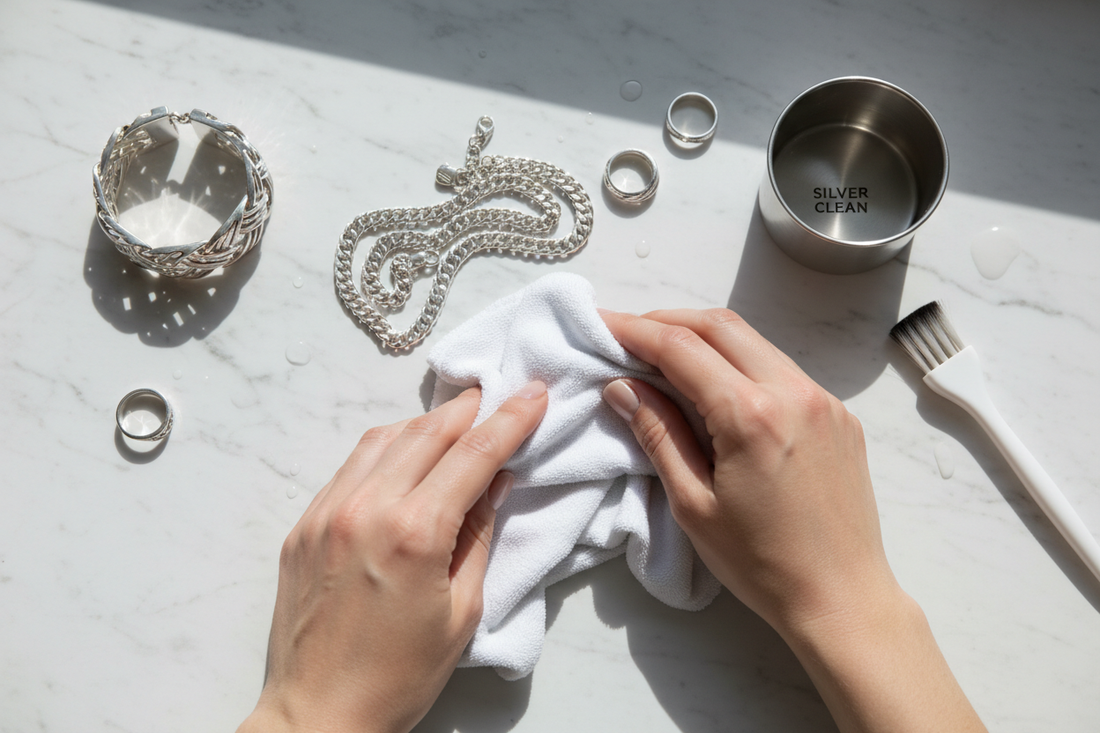 How to Care for Your Sterling Silver Jewelry & Keep It Shining