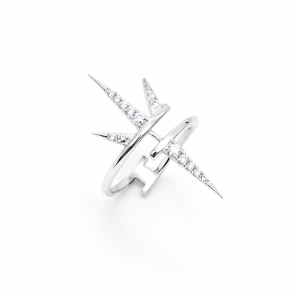 Celestial Spike Crystal Ring from TimelessWhims, view 1