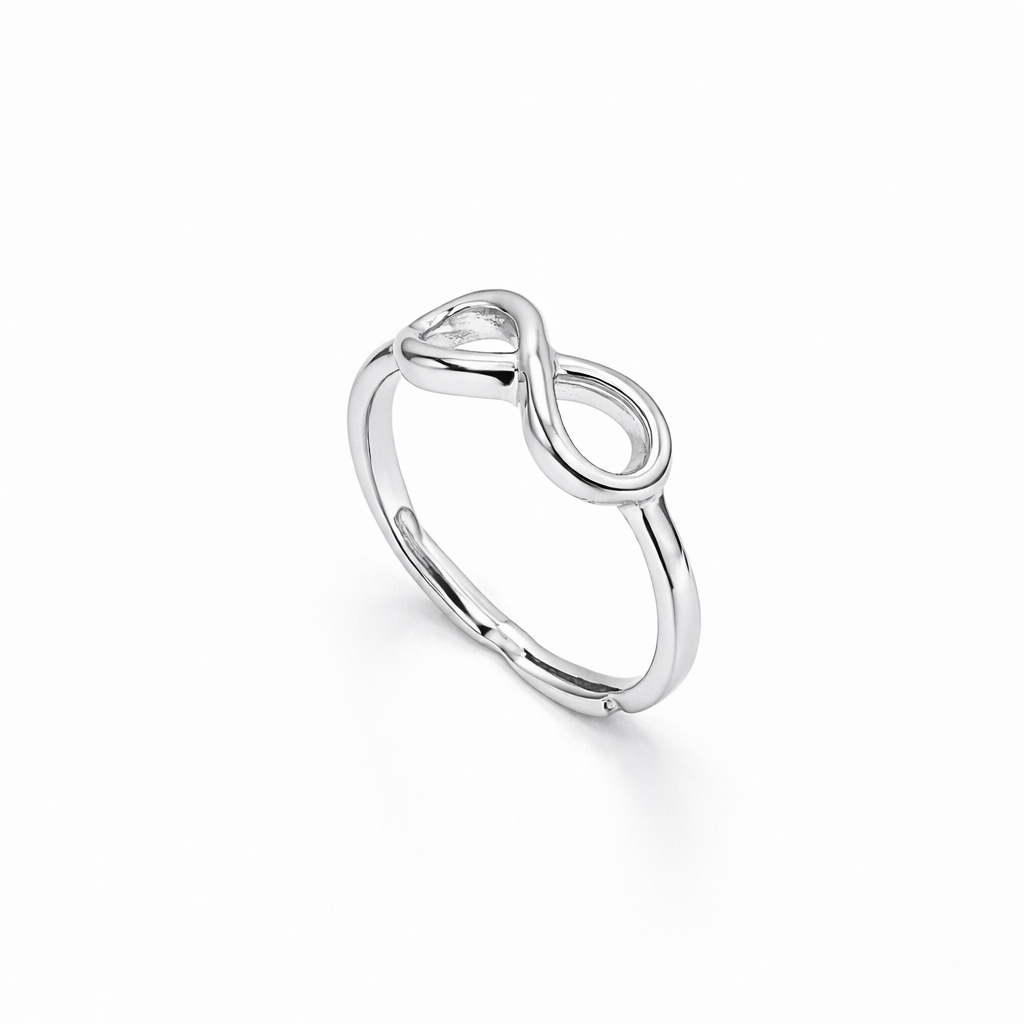 Infinity Symbol Open Ring from TimelessWhims, view 1