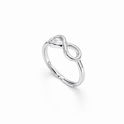 Infinity Symbol Open Ring from TimelessWhims, view 1